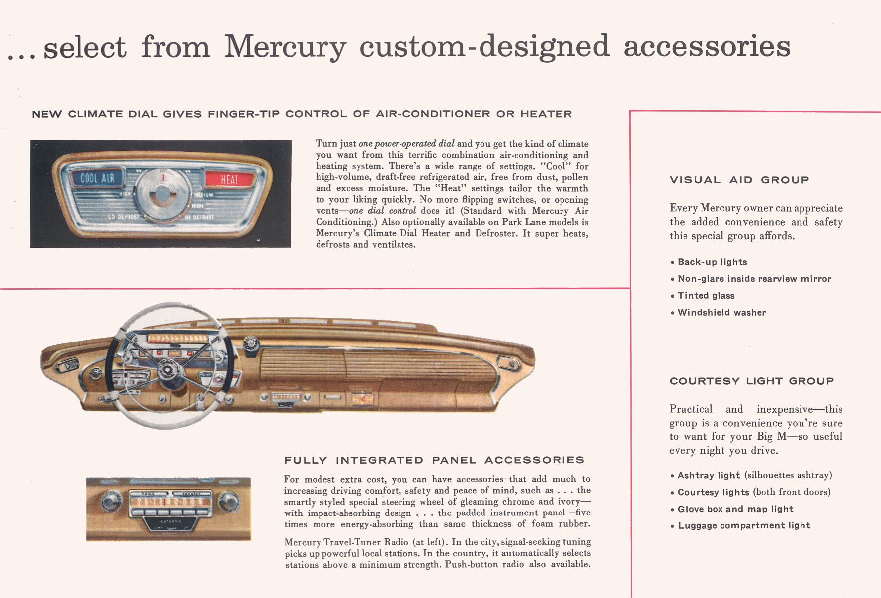 1958 Mercury Brochure Page 10